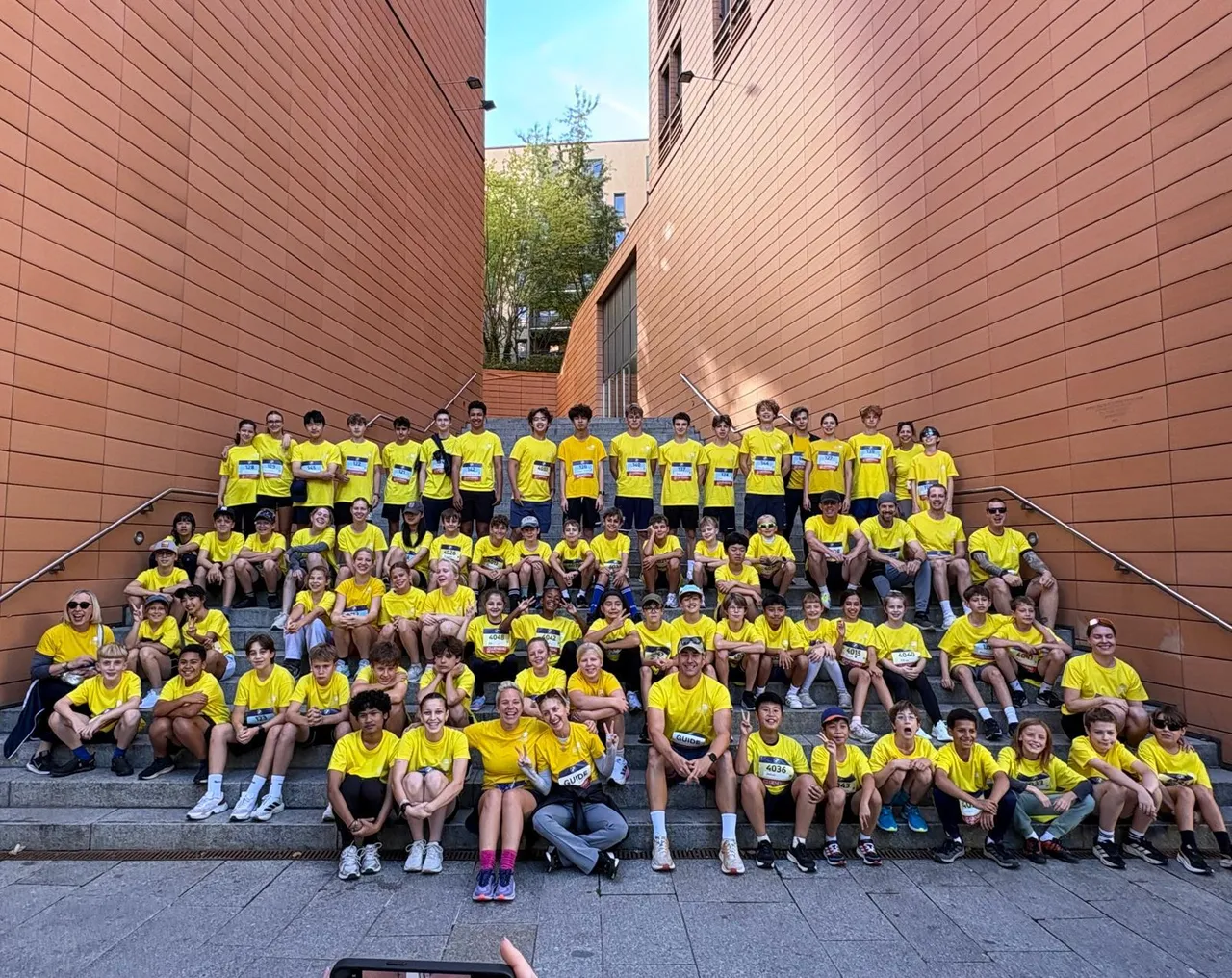 BBIS students take on the Berlin mini-MARATHON
