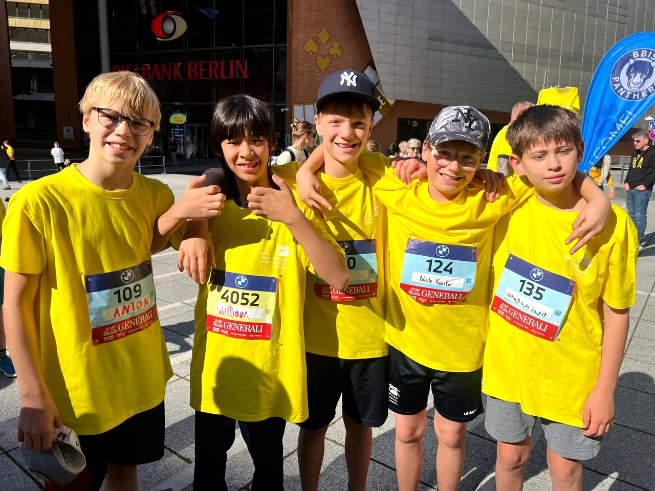 BBIS students take on the Berlin mini-MARATHON