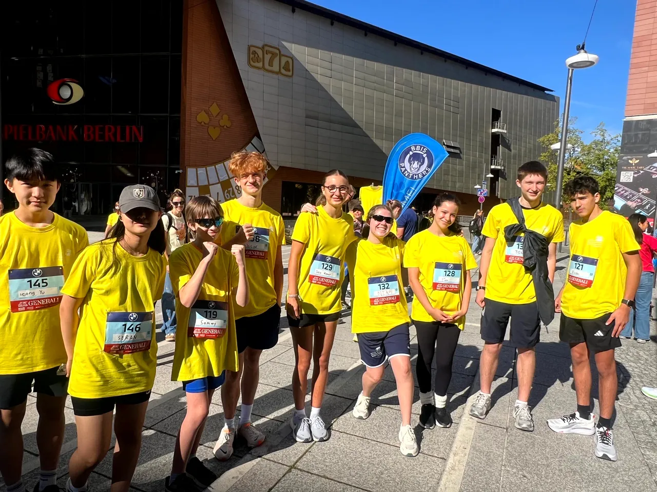 BBIS students take on the Berlin mini-MARATHON